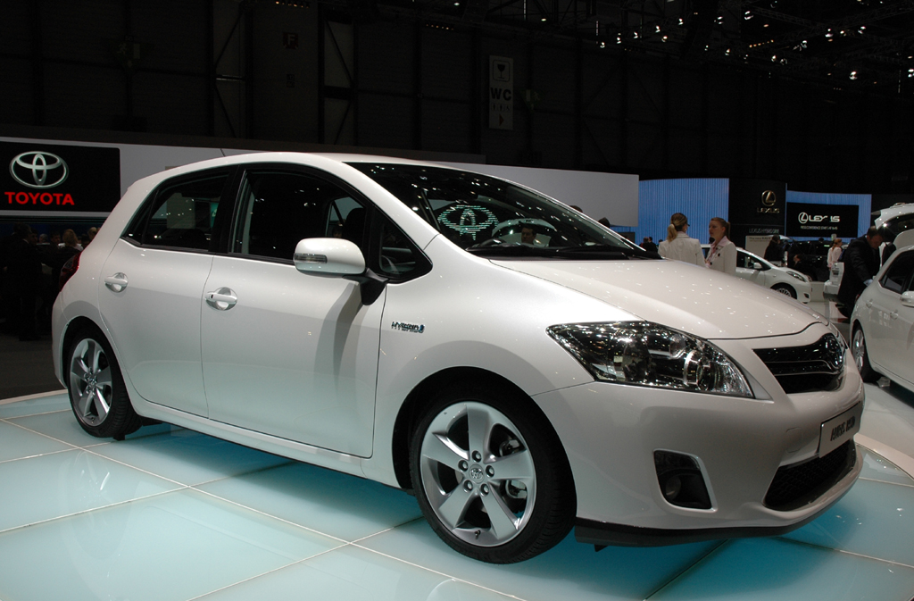 Der Auris ist das neue Hybridmodell von Toyota. 