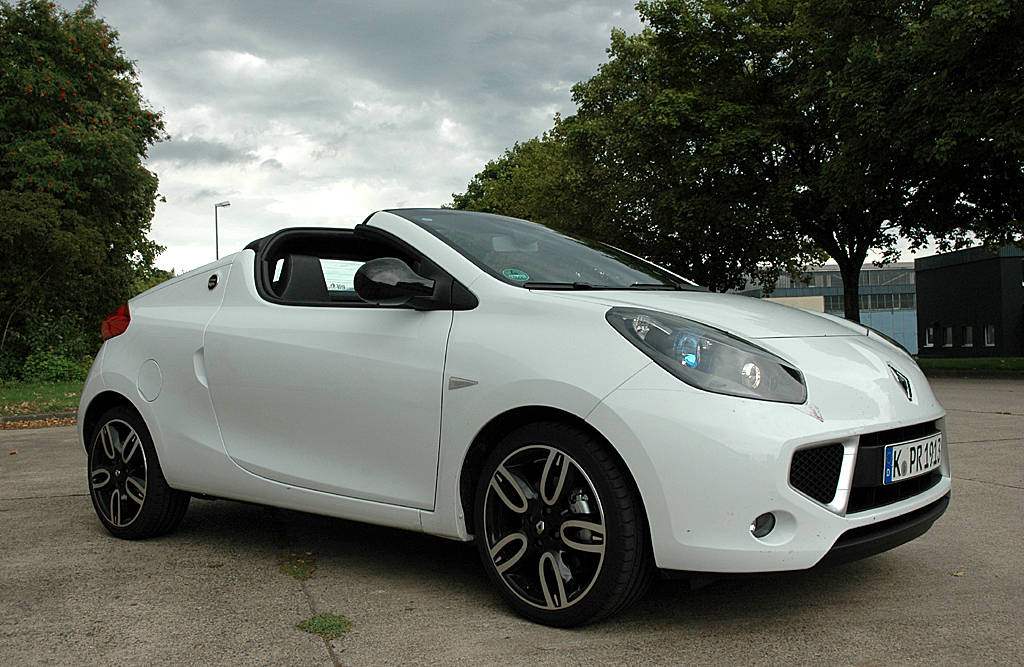 Der Wind ist Renaults erster Coupé-Roadster. 