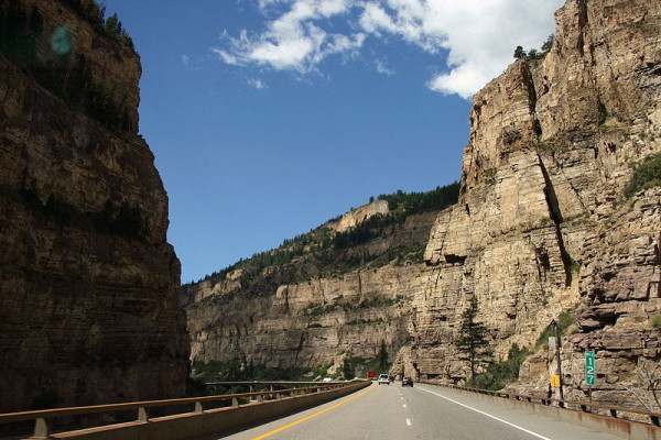 Die Interstate 70. tarumhafte Strecke durch die Rocky Mountains, Bild von: Patrick Pelster