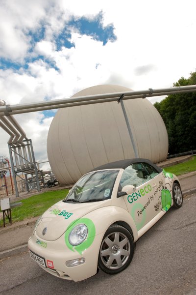Dieses Auto fährt mit Menschen-Kot, Bild von: Wessex Water