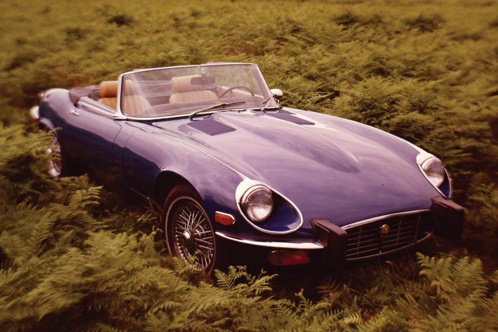 E-Type Roadster der dritten Serie (1971 - 74) mit V12-Motor 