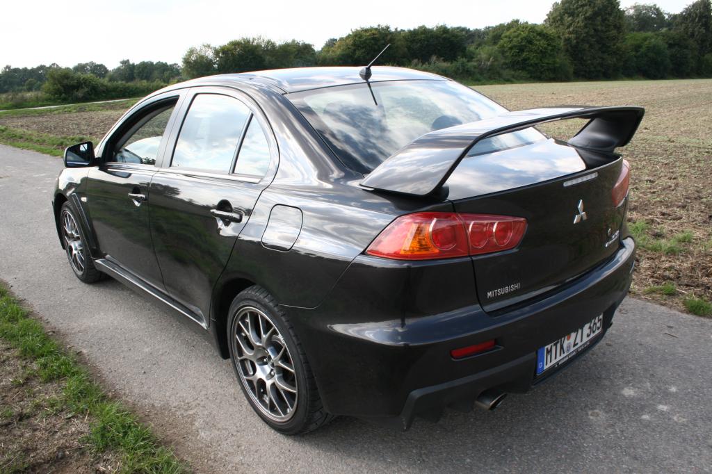 Fahrbericht Mitsubishi Lancer Evolution MR: Familientaugliche Sportskanone
