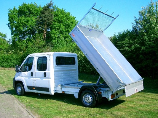 Fiat Ducato als Dreiseitenkipper erhältlich