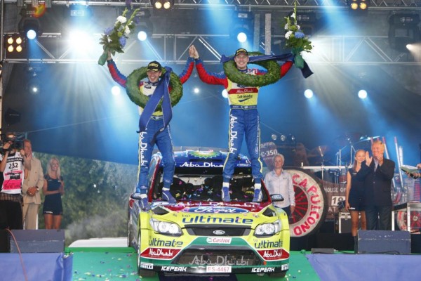 Ford Focus RS WRC siegt bei der Rallye Finnland