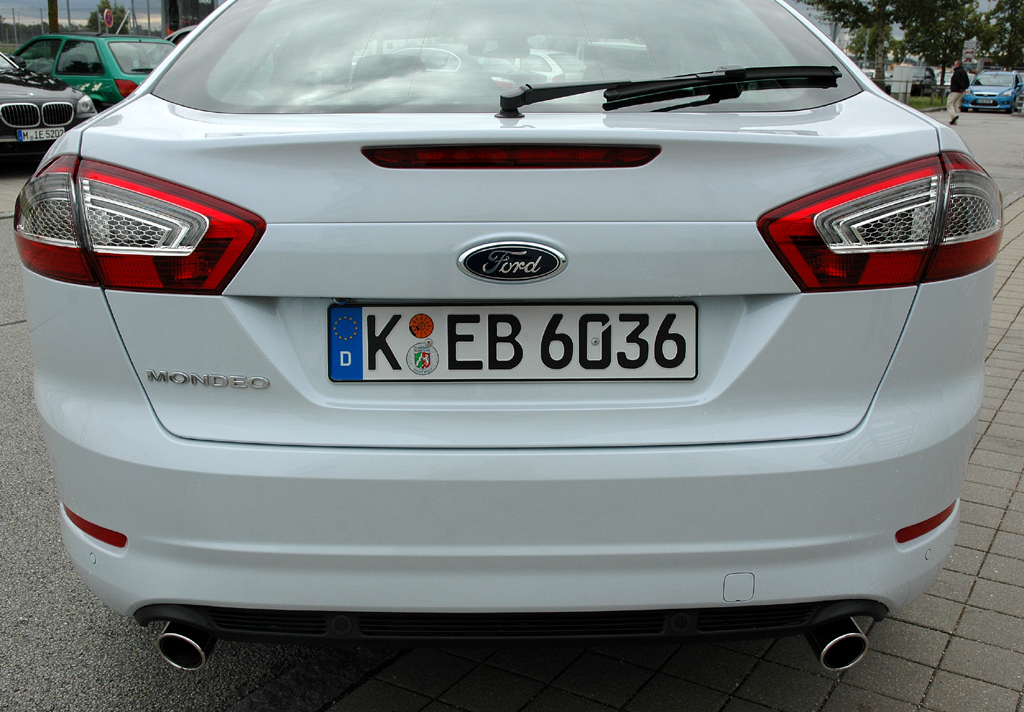 Ford Mondeo: Das Fließheck macht ganz schön was her. 