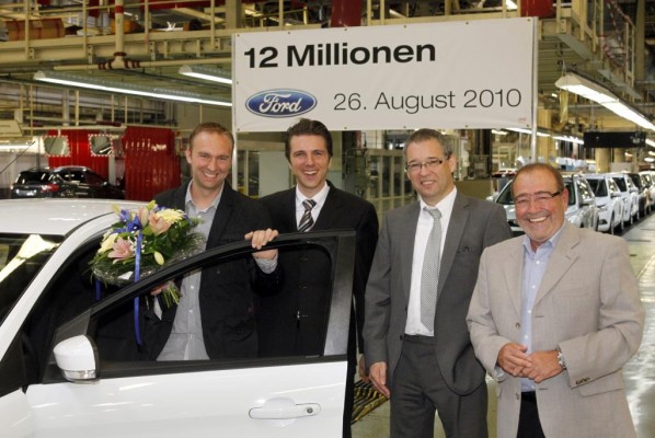 In Saarlouis lief der zwölfmillionste Ford vom Band