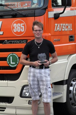 Lkw-fahrender Lebensretter wird Highway Hero 