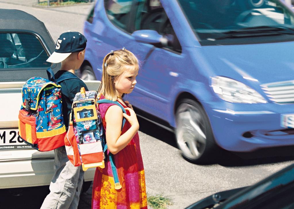 Müde Kinder reagieren langsamer