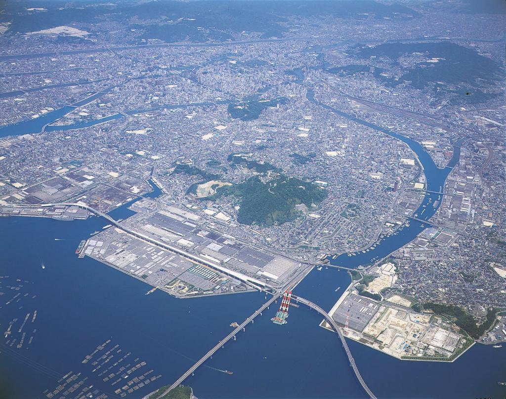Mazda-Werk in Hiroshima, Eröffnung 1966.