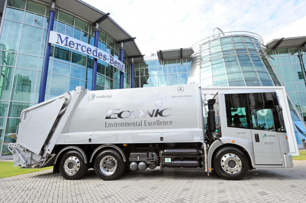 Mercedes-Benz Econic NGT erstmals auch in Asien im Einsatz