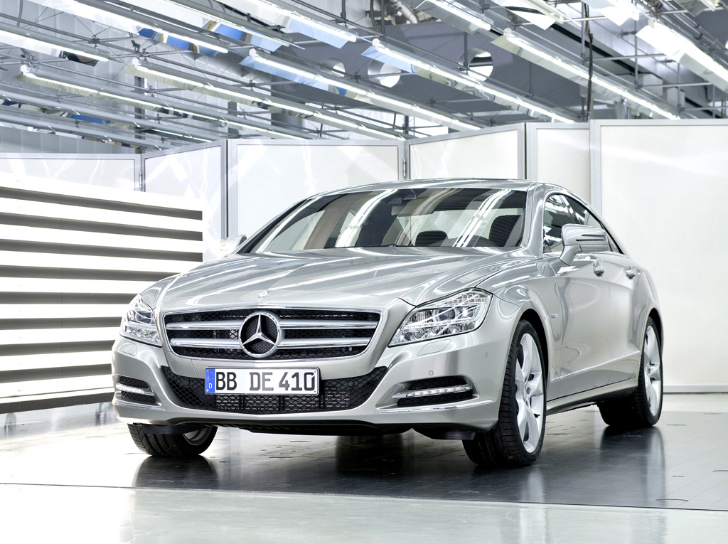 Mercedes-CLS-Neuauflage: Das fertige Produkt. 