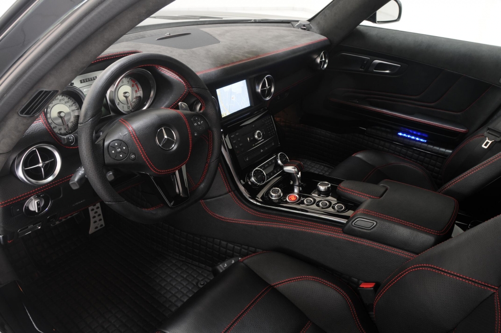 Mercedes SLS AMG im Brabus-Trimm: Leichter dank Carbon