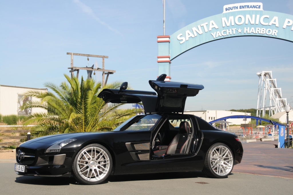 Mercedes SLS AMG im Brabus-Trimm: Leichter dank Carbon