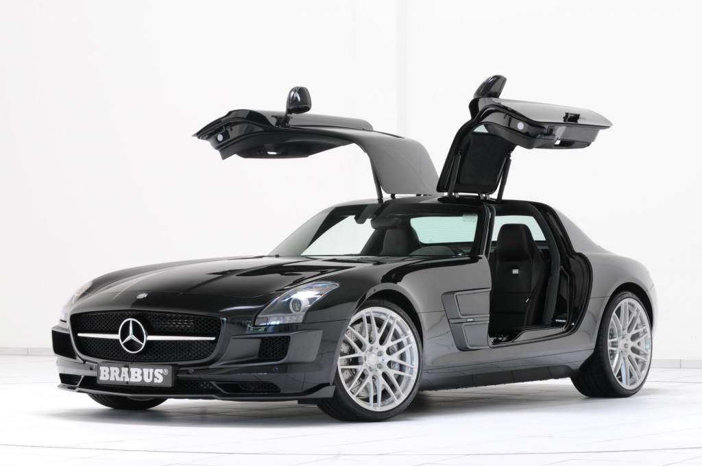 Mercedes SLS AMG im Brabus-Trimm: Leichter dank Carbon