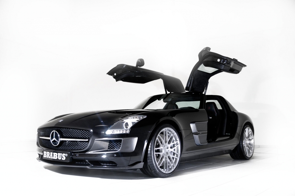 Mercedes SLS AMG im Brabus-Trimm: Leichter dank Carbon