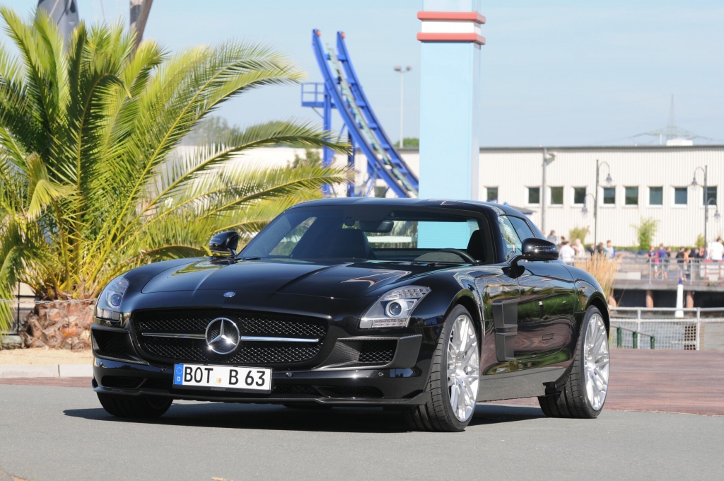 Mercedes SLS AMG im Brabus-Trimm: Leichter dank Carbon