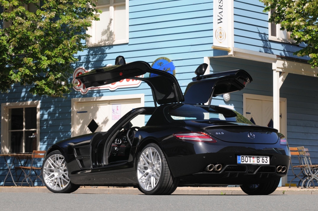 Mercedes SLS AMG im Brabus-Trimm: Leichter dank Carbon