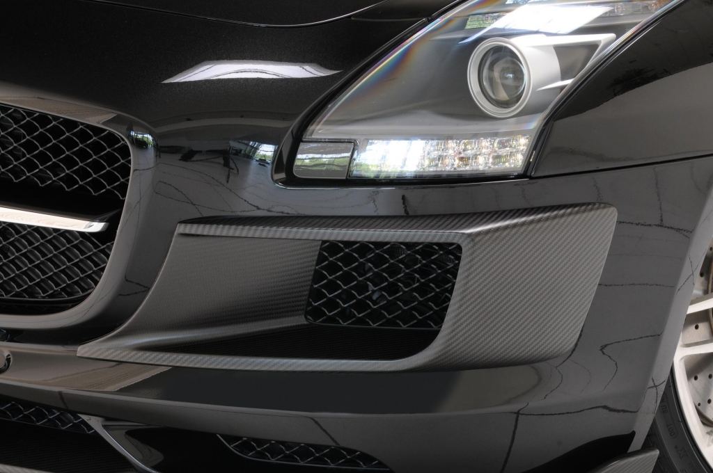 Mercedes SLS AMG im Brabus-Trimm: Leichter dank Carbon