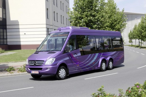 Mercedes Sprinter City wächst auf rund neun Meter 