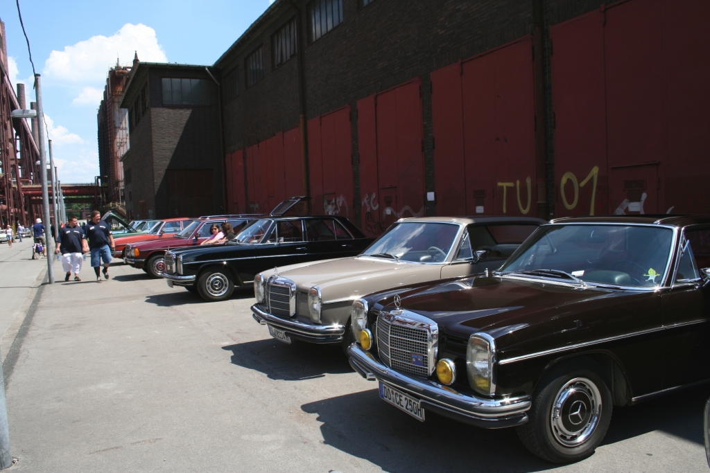 Mercedes-Treffen: Schöne Sterne 2010 auf Henrichshütte