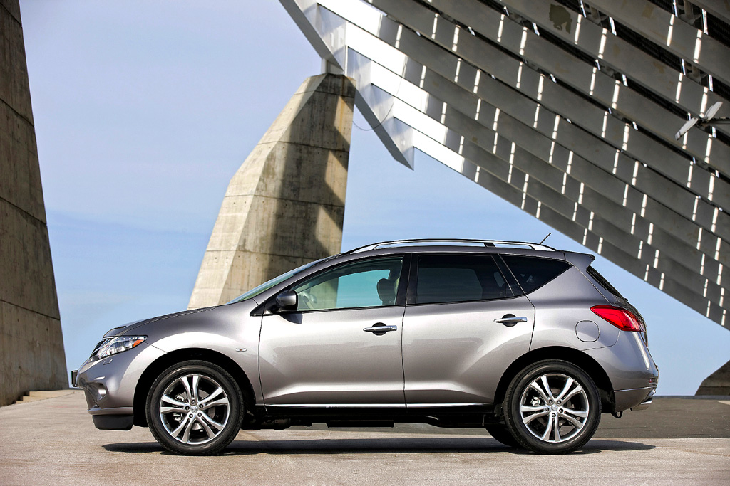 Nissan Murano Diesel: Die Karosserie hat weiteren Feinschliff erhalten.