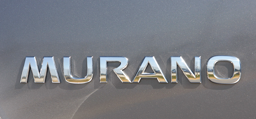 Nissan Murano Diesel: Modellschriftzug an der Heckklappe. 