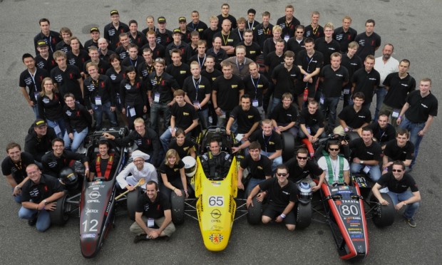 Opel unterstützt drei deutsche Teams bei der Formula Student