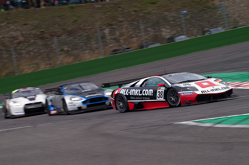 Podestplatz für den Audi R8 LMS in Spa