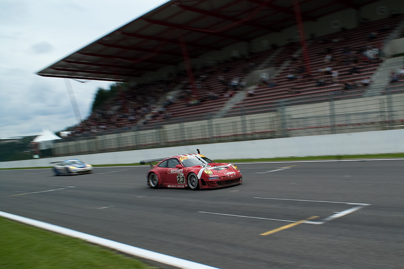 Podestplatz für den Audi R8 LMS in Spa