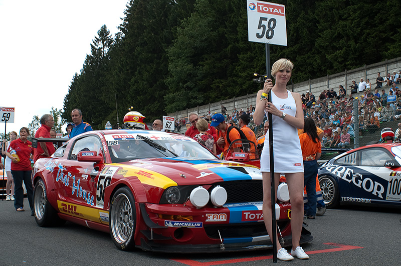 Podestplatz für den Audi R8 LMS in Spa