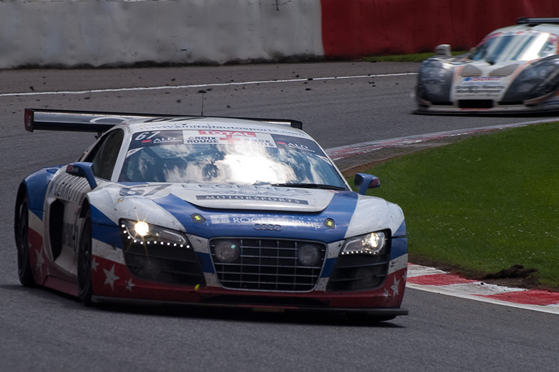 Podestplatz für den Audi R8 LMS in Spa