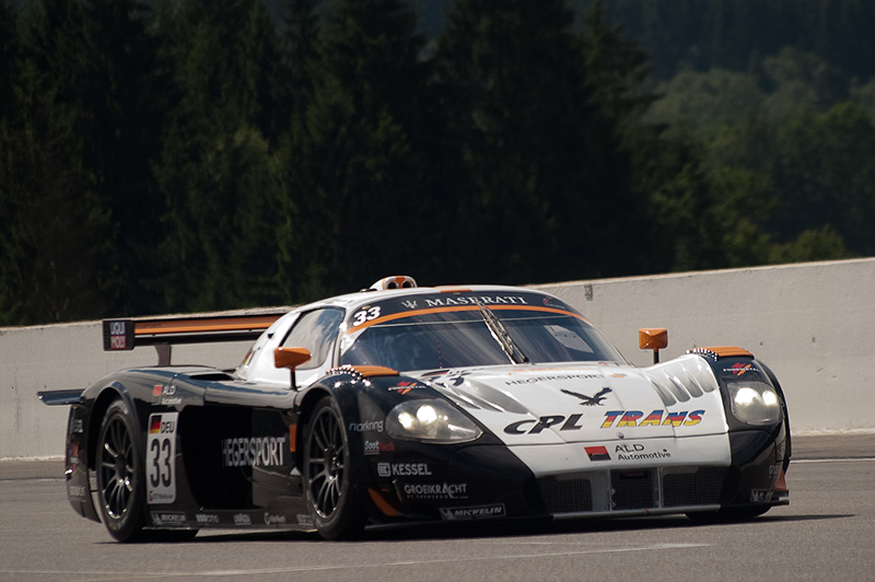 Podestplatz für den Audi R8 LMS in Spa