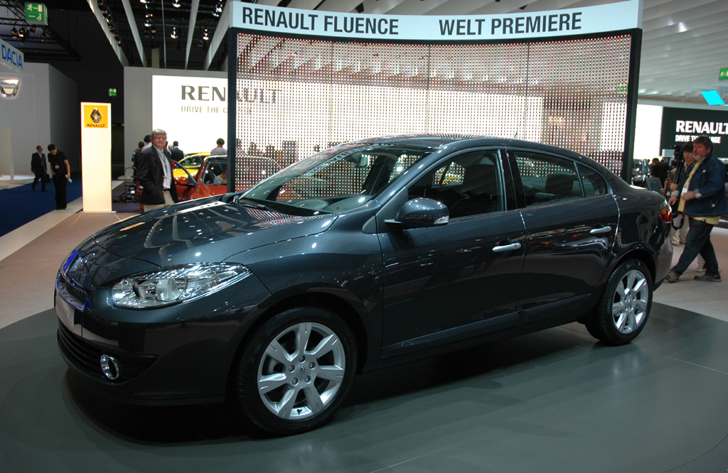Renault-Produktneuheit Fluence.