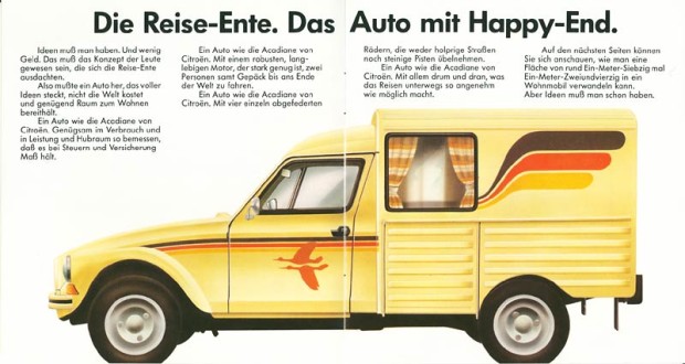 Rudi Mentär: Mit der Ente unter Nudisten