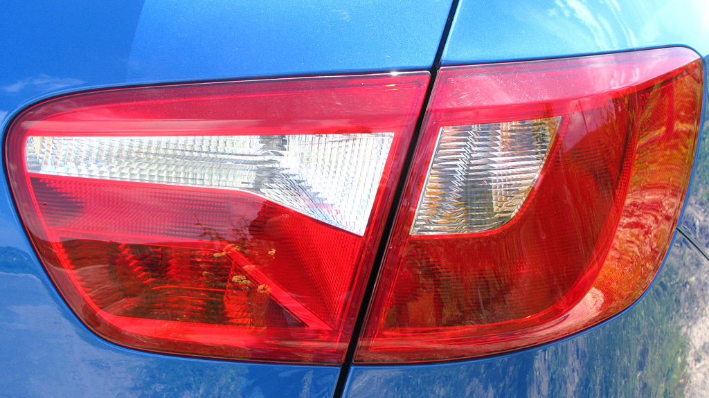 Seat Ibiza ST: Moderne Leuchteinheit hinten. 