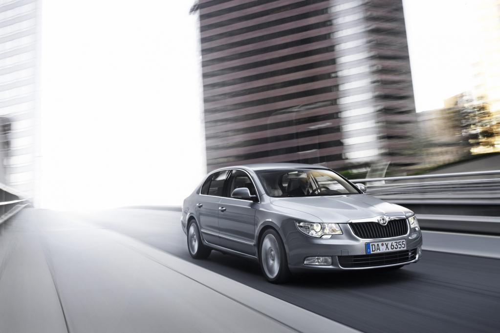 Skoda Superb mit neuem Basisdiesel 