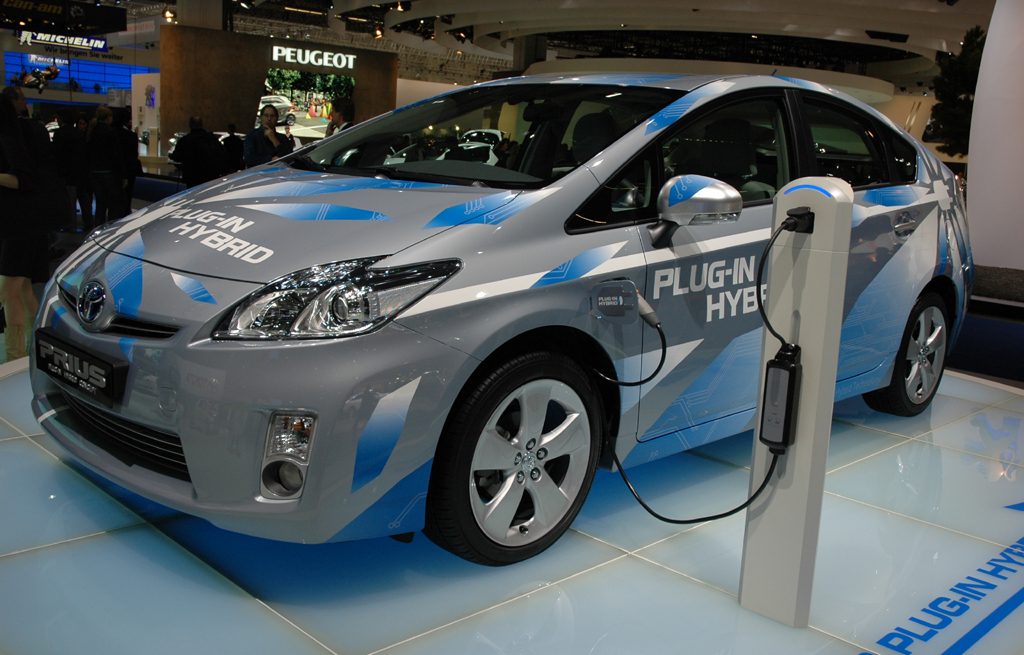 Toyotas Prius-Plug-in-Hybrid ist an der Steckdose aufladbar.