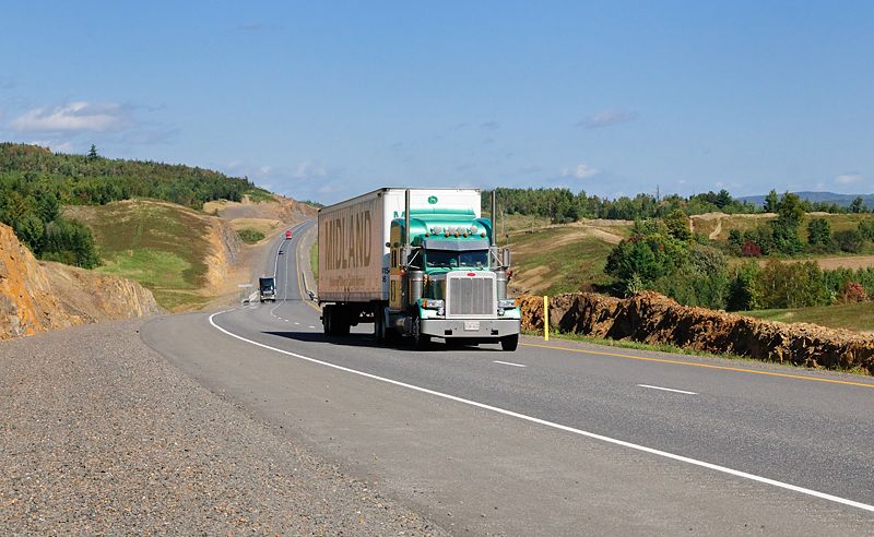 Unterwegs auf dem Trans-Canada Highway