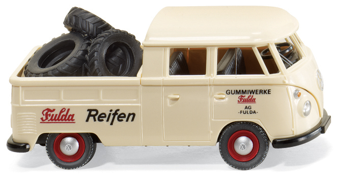 VW T 1 „Fulda Reifen“ von Wiking. 