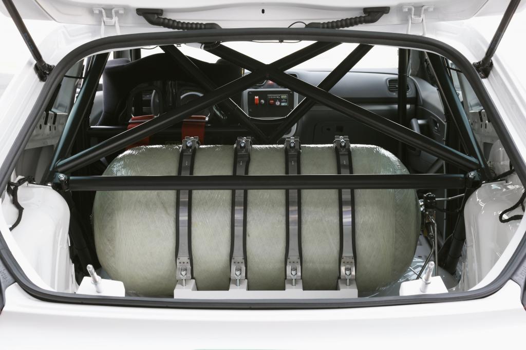 Volkswagen Scirocco R in Cupausführung mit Gastank.