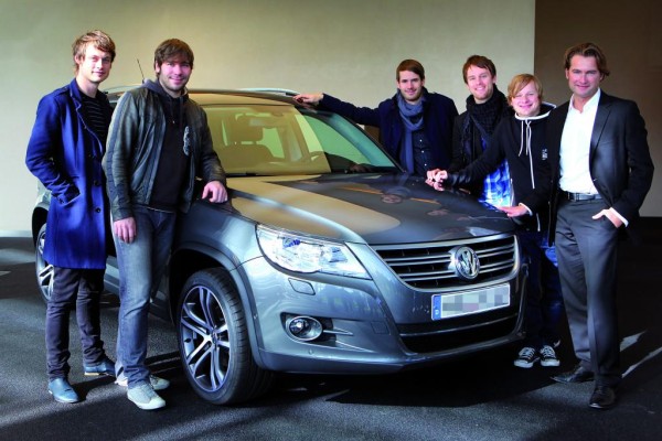 ''Revolverhelden'' fahren Volkswagen Tiguan
