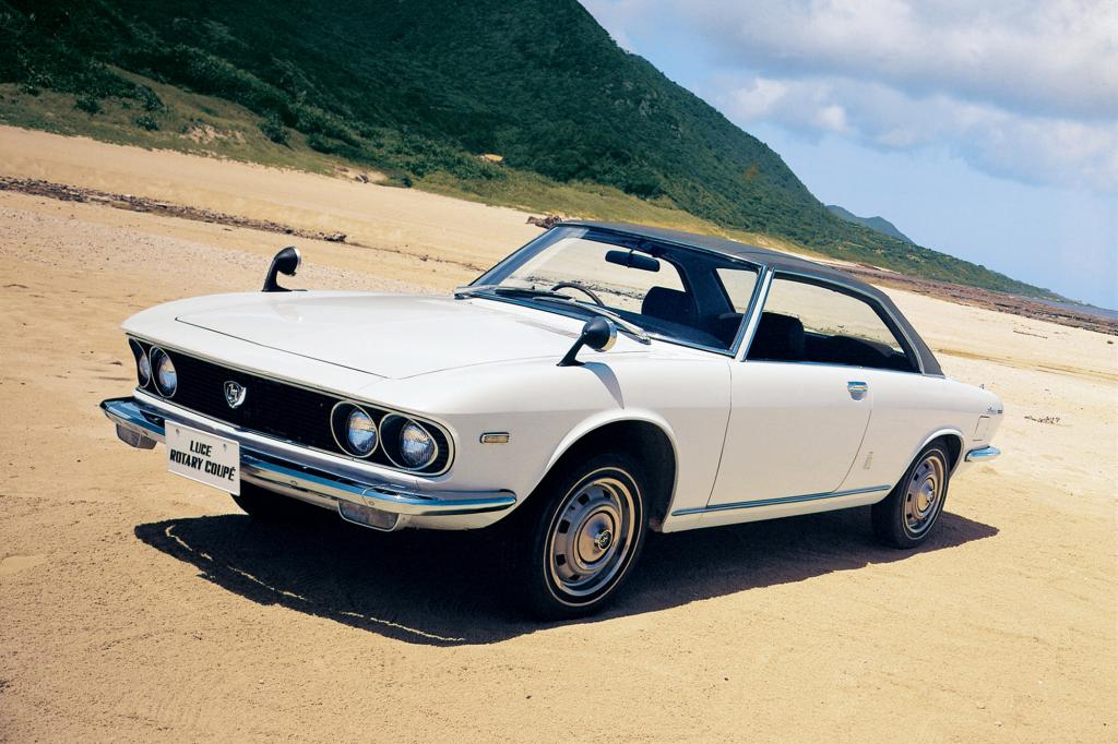 1969: Das Mazda R130 Luce Coupé mit Wankelmotor