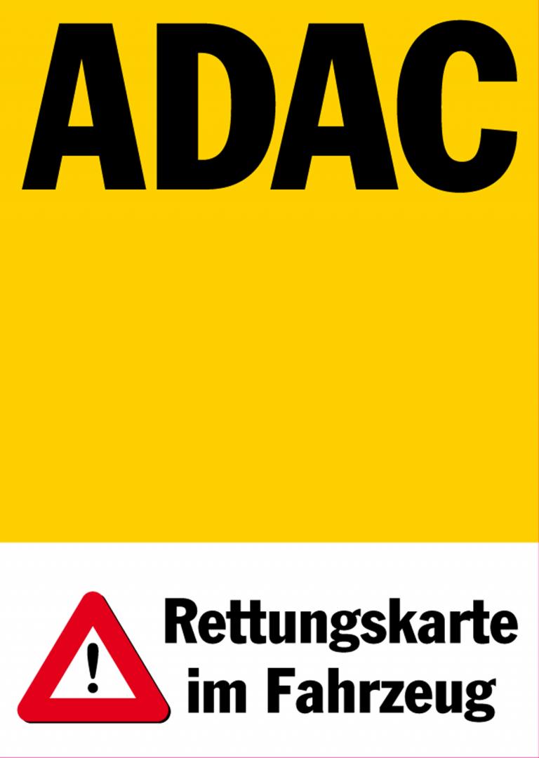ADAC: Rettungskarte kann Leben retten 