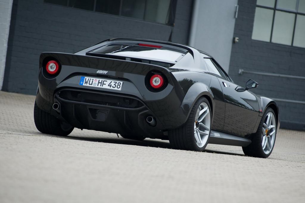 Angetrieben wird der neue Stratos von einem V8 mit 4,3-Liter Hubraum