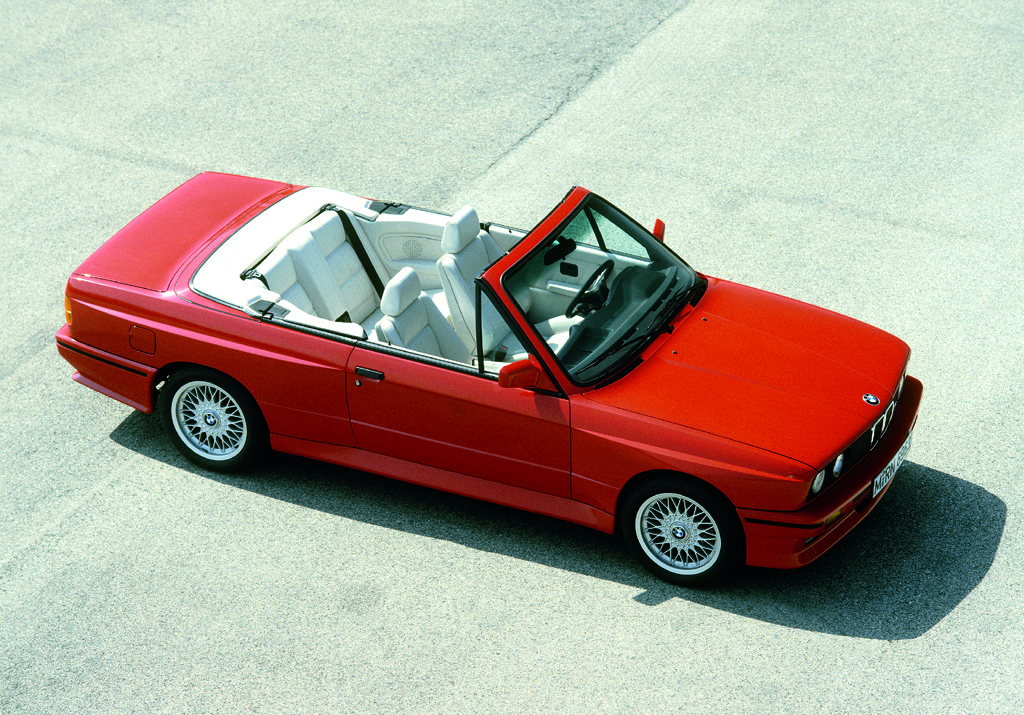 BMW M3: Auch eine offene Variante gab es damals schon. 