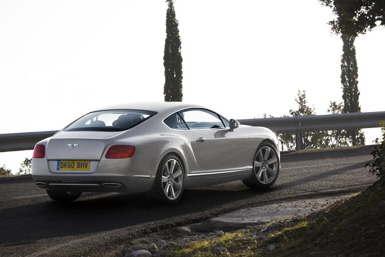 Bentley Continental GT Coupé: Leistung pur und vier Sitze 