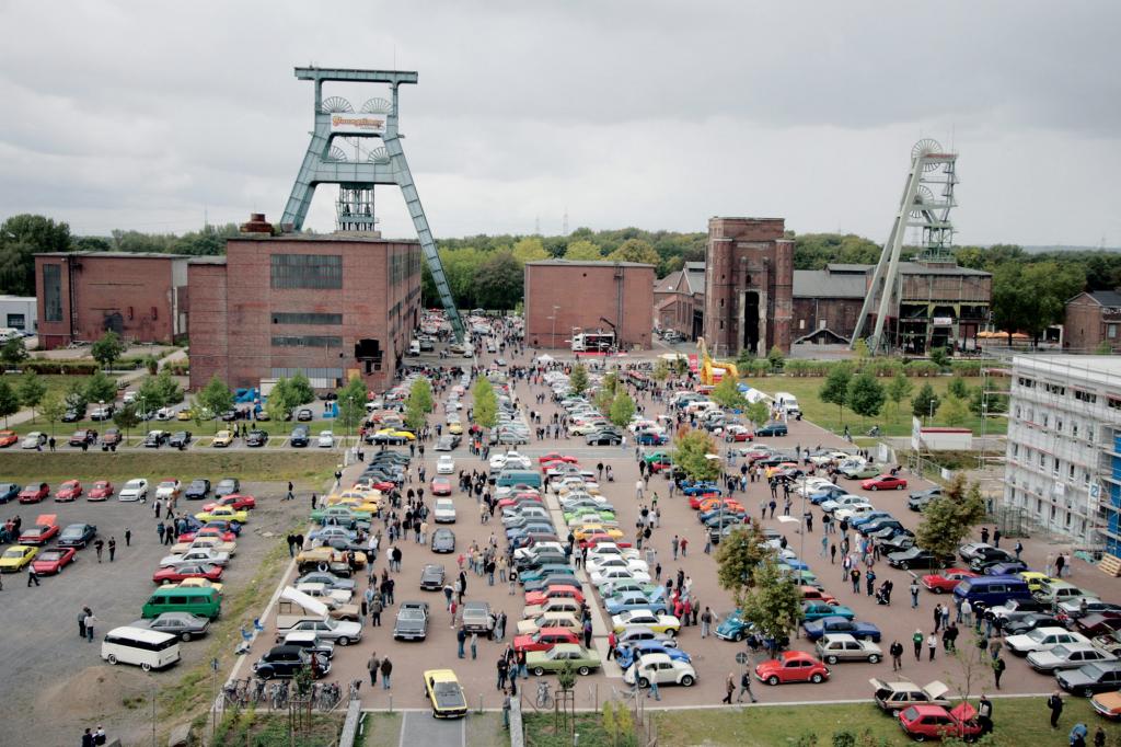 Bis zu 1 500 Youngtimer und Oldtimer erwartet der Veranstalter auf dem ehemaligen Gelände der Zeche Ewald. 