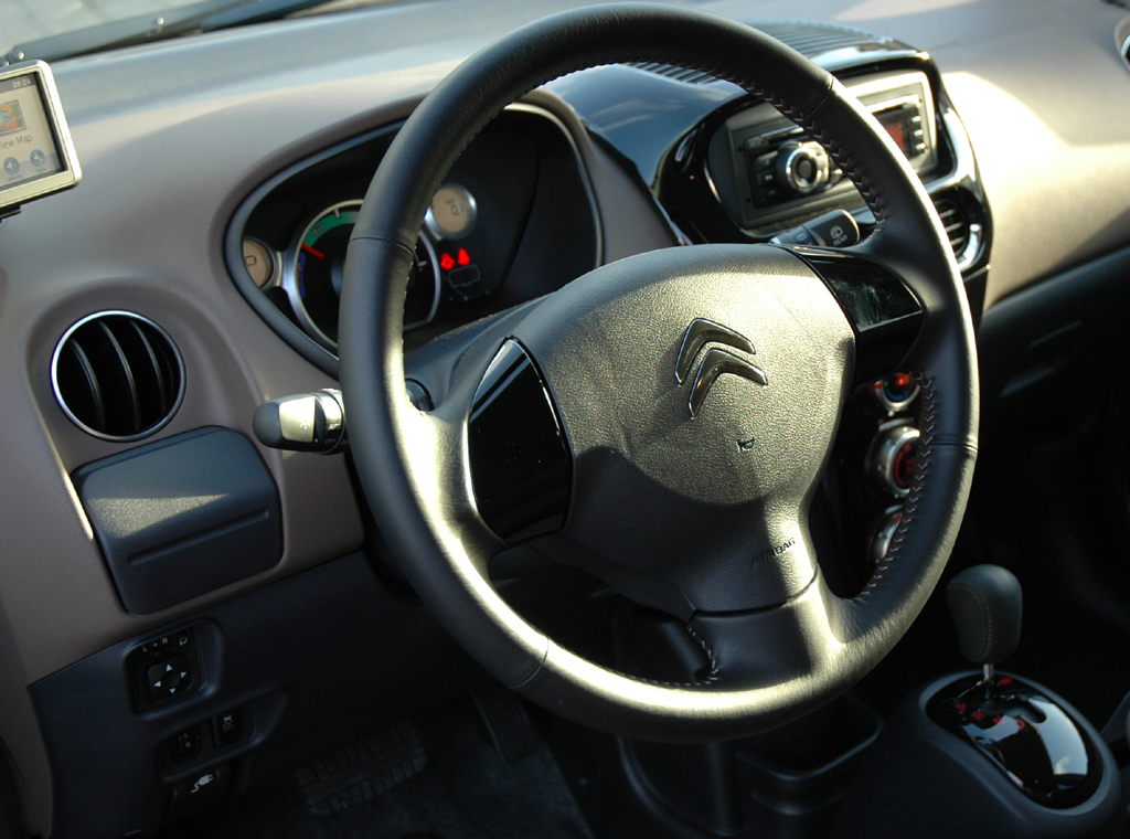 Citroën C-Zero: Blick ins Cockpit. 