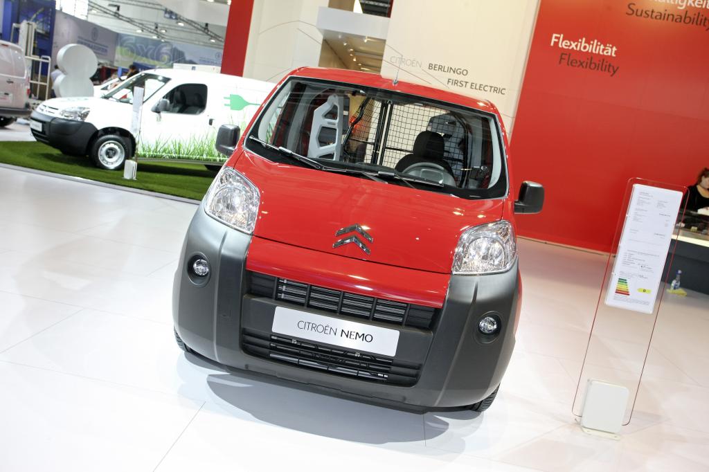 Citroen Nemo mit Werkstattausstattung.
