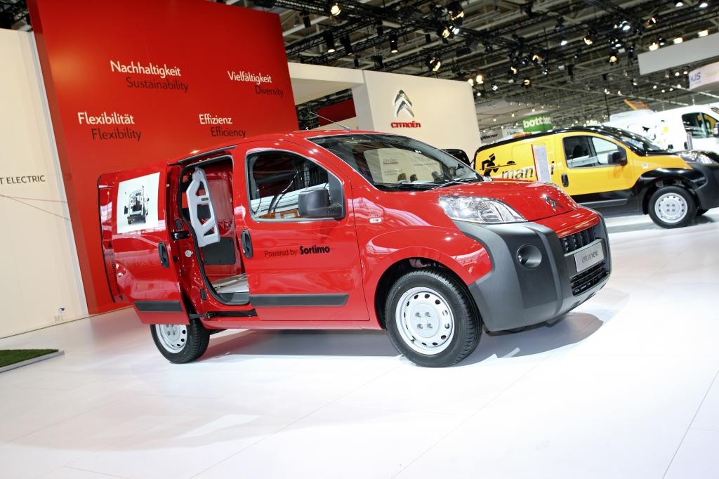 Citroen Nemo mit Werkstattausstattung.
